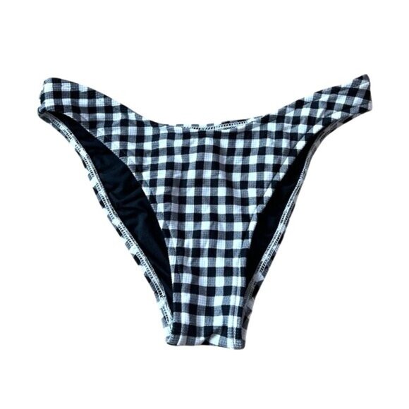 Seafolly Capri Check Hipster Bikini Bottoms - Picture 1 of 7